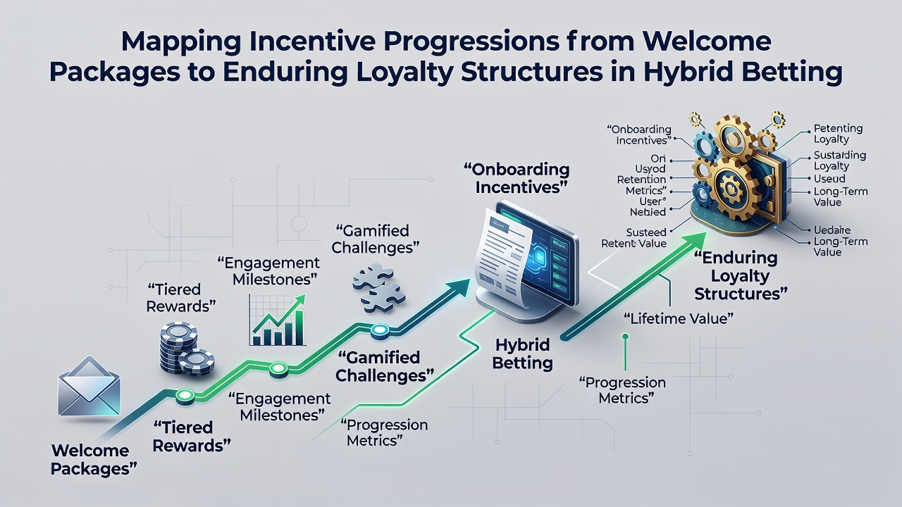 Flowchart of loyalty tier advancements and incentive mapping in hybrid sites